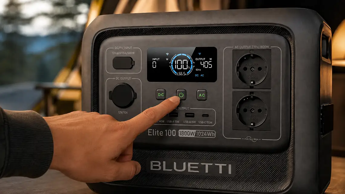 comprar bluetti elite 100 v2 encendido de la bluetti comprar bluetti elite 100 v2 encendido de la bluetti